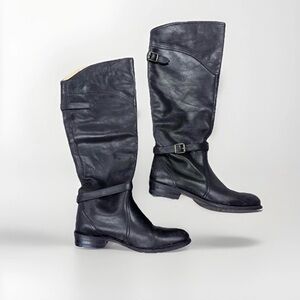 FRYE - 77561 - DORADO RIDING - Women's Dark Brown Leather Boots - Size 7